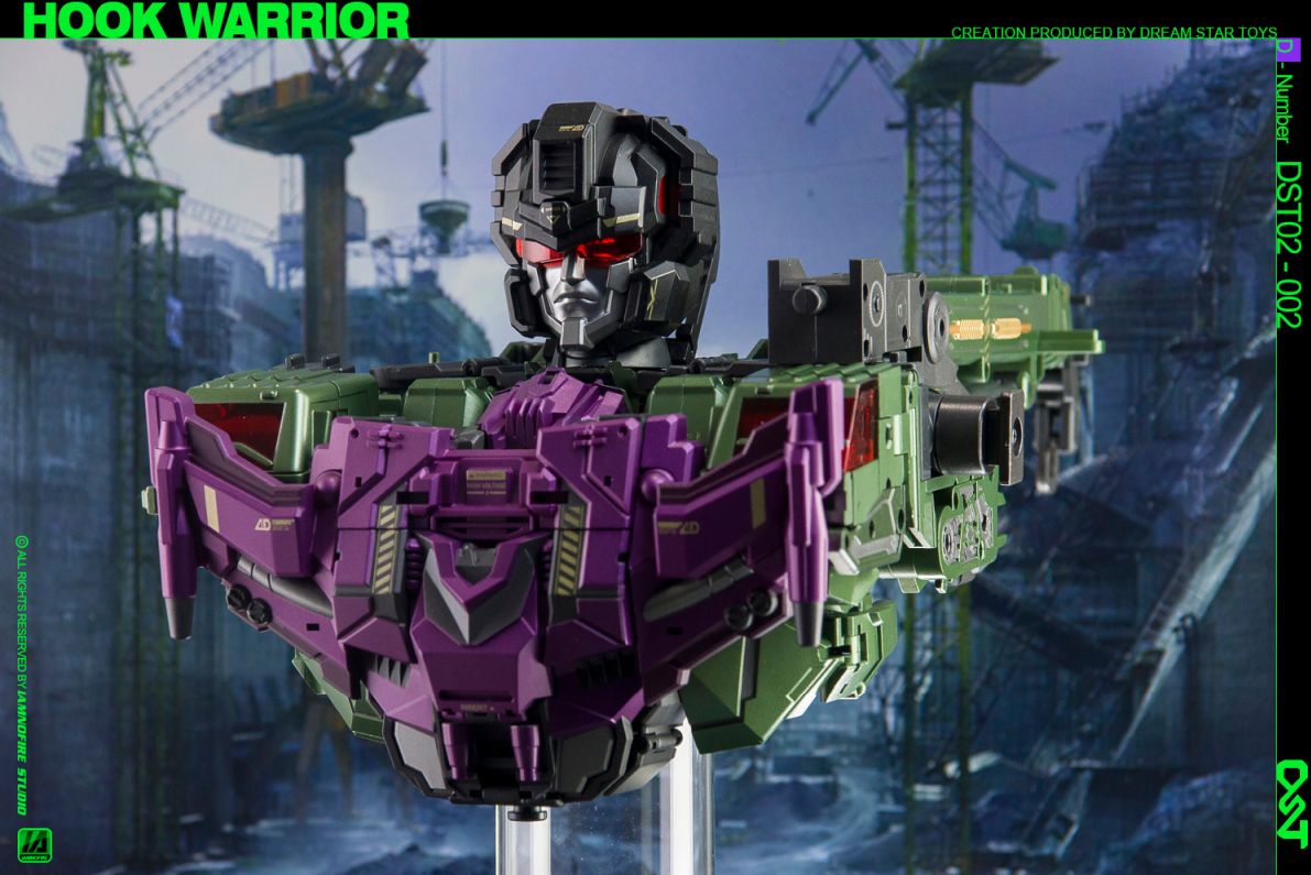 DST02-002 Hook Warrior Dream Star Toys Combiner Toy